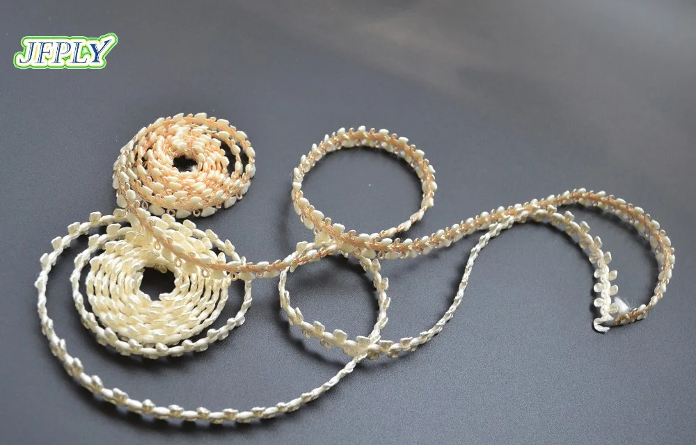 10 мм широкая вышитая кружевная отделочная лента для одежды домашний декор сделай