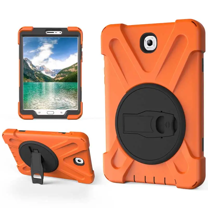 Ударопрочный защитный силиконовый чехол накладка для Samsung Galaxy Tab S2 8 0 T710