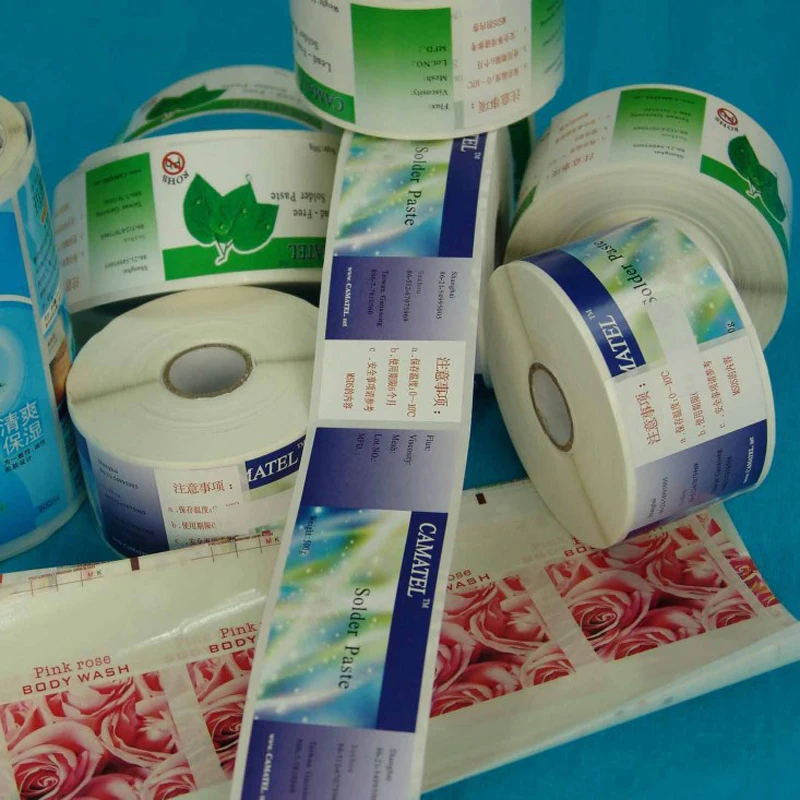 

Custom printed baby shampoo stickers, waterproof shampoo label packaging