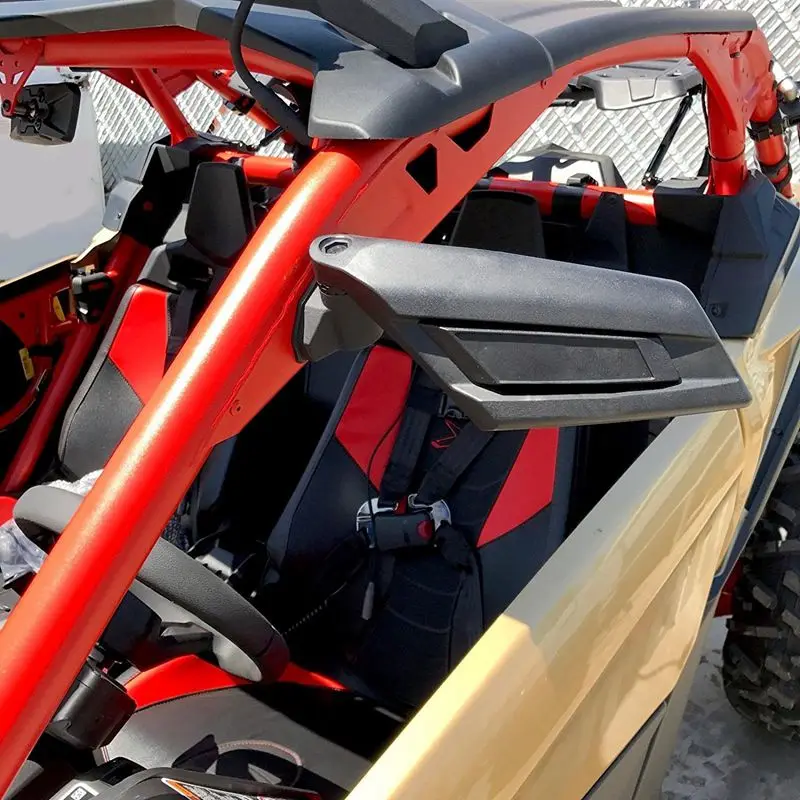 2 шт./компл. боковые зеркала заднего вида гоночные для Utv Polaris Rzr Can Am Maverick X3 2017 2018 Suzuki
