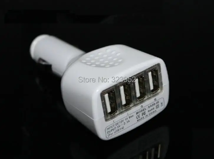 Автомобильное зарядное устройство Esobest с 4 USB портами 5 В 2 1 А|charger for iphone|charger adapter5v