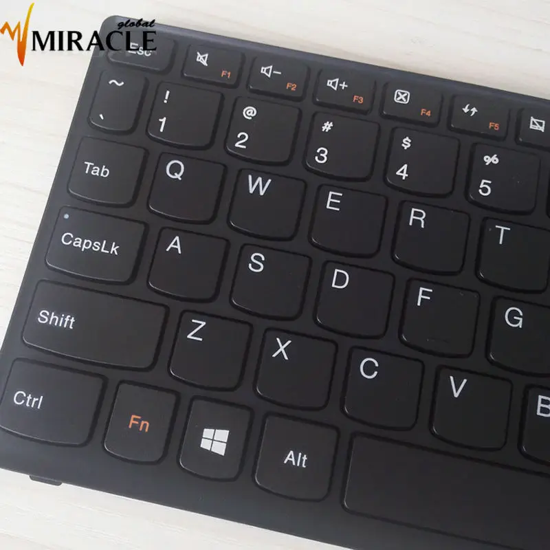 

Laptop keyboard for lenovo YOGA 11 YOGA 11S S210 S210G s210t S215 s215T FLEX 10 US English layout 25210810 black with frame