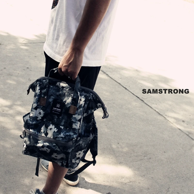 Samstrong уличные рюкзаки для мужчин и женщин спортивная сумка повседневная японский
