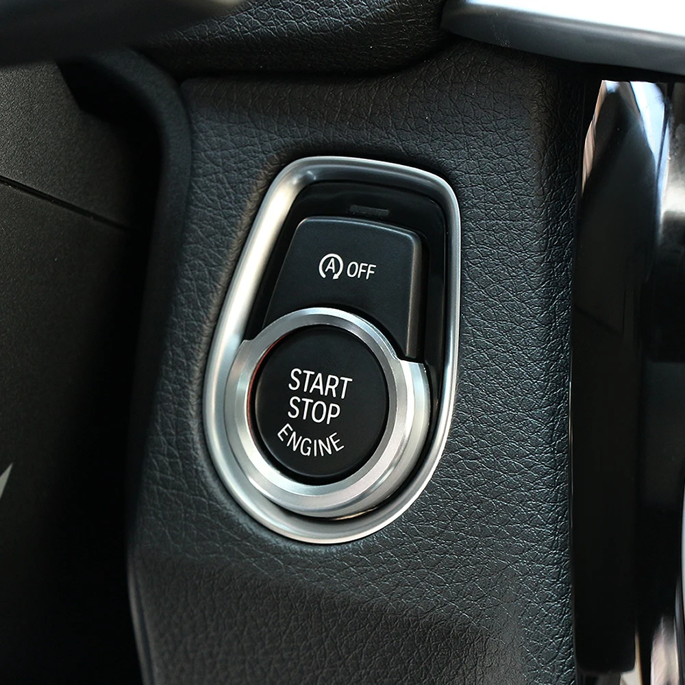 Автомобильный двигатель Start Stop Lgnition Брелок Декоративные Чехлы для BMW 4 3 2 1 серия F30