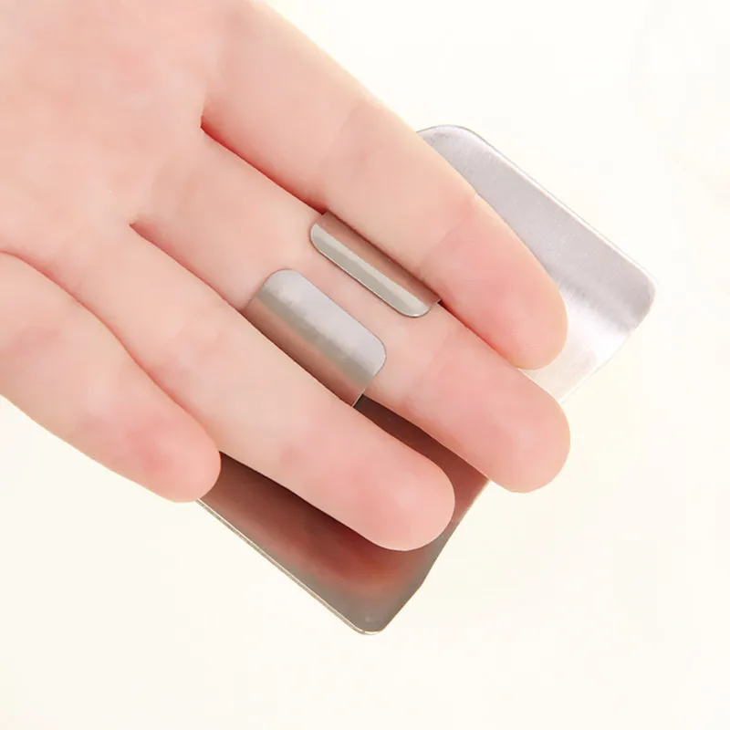 Защита для пальцев из нержавеющей стали LMETJMA защита не повреждает от порезов