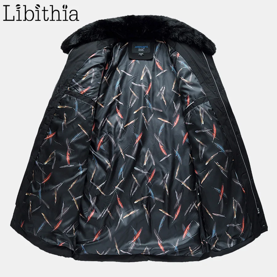 Мужская повседневная Толстая парка большие размеры 6XL Длинные Стильные