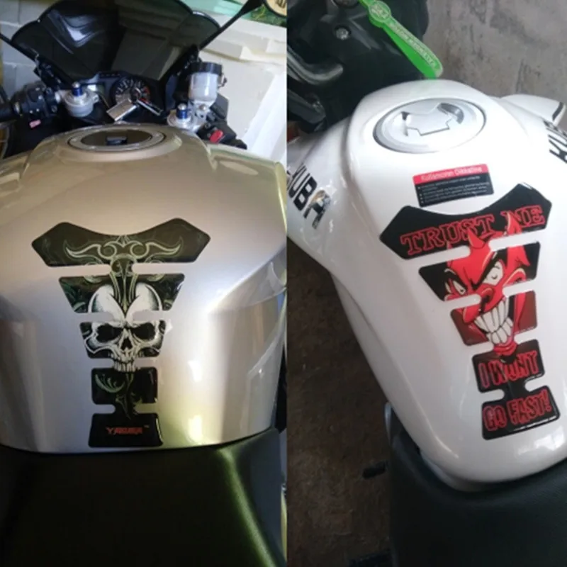 3d наклейка на мотоцикл топливный бак протектор чехол для Yamaha Honda Suzuki Kawasaki BMW KTM PIAGGIO
