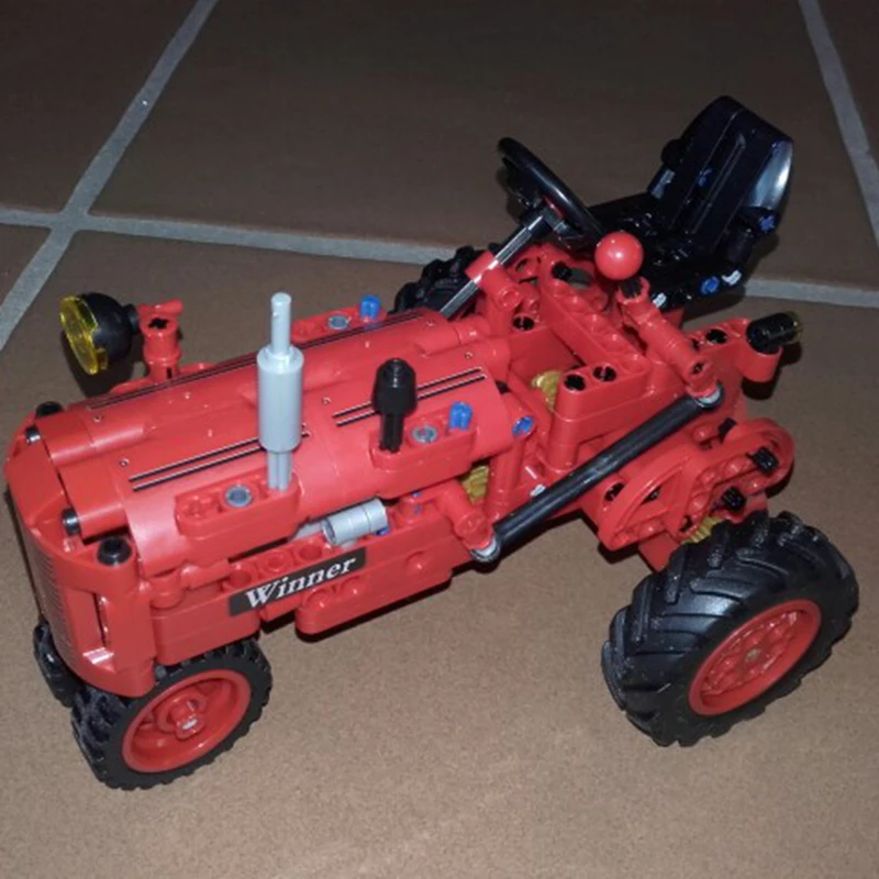 Winner Technic 7070 302 шт Technic классический старый трактор строительный блок игрушечный конструктор, совместимый с Technic