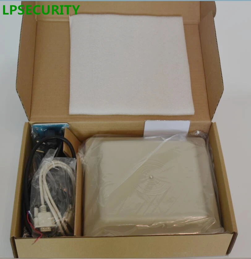 Контроль доступа к стояночным воротам 6 м RFID UHF считыватель встроенный антенны