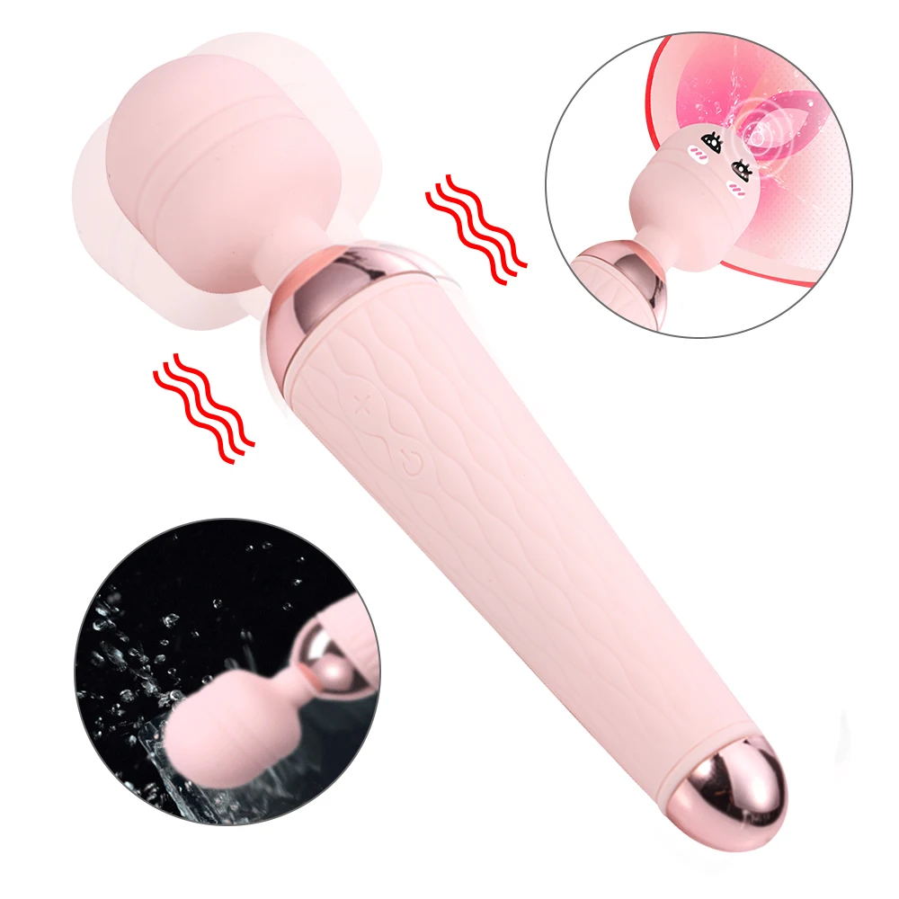 USB Перезаряжаемый AV вибратор для женщин G Spot Стимулятор клитора волшебная палочка