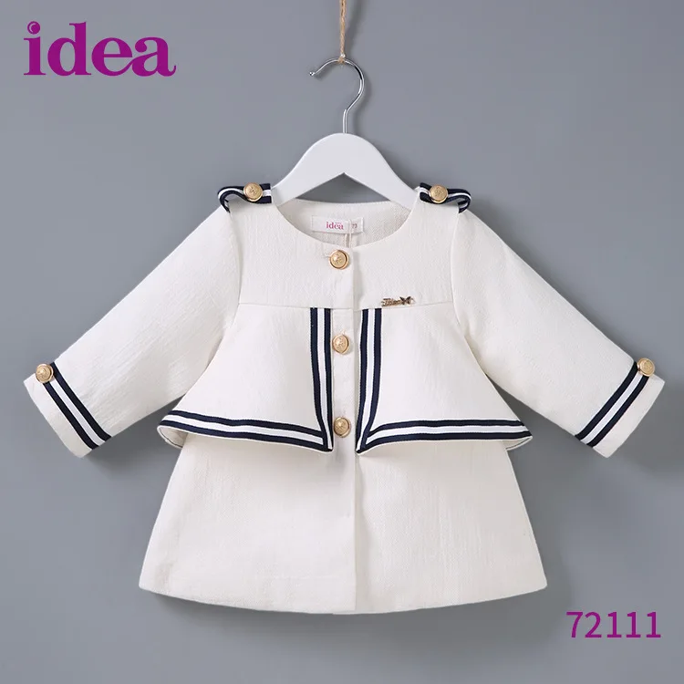 2018 Весна Новая мода для девочек в британском стиле и осень куртка | Мать ребенок