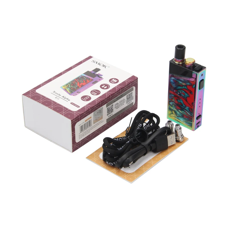 Оригинальный набор SMOK Trinity Alpha Pod электронная сигарета Vape 1000 мАч аккумулятор 2 8 мл