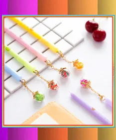 10pcs 6pcs kawaii flower colorful Chancery gel pen papelaria office school supplies stationary canetas coloridas color pen 04083