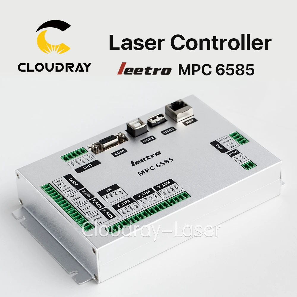 Cloudray Leetro MPC 6585 Co2 Лазерная DSP контроллер для лазерной гравировки и резки|mpc