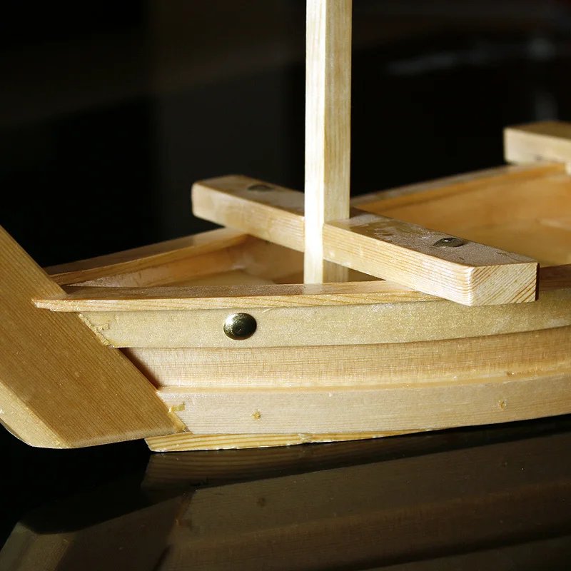 Деревянный 70 см Суши Лодка сервировочный поднос 28 &quotдля японских Еда море суши