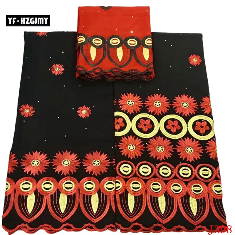 YF HZGJMY latest bazin riche getzner with stones african fabric basin brode 2019 french lace embroidery 5+2 yard A398-1 | Дом и сад