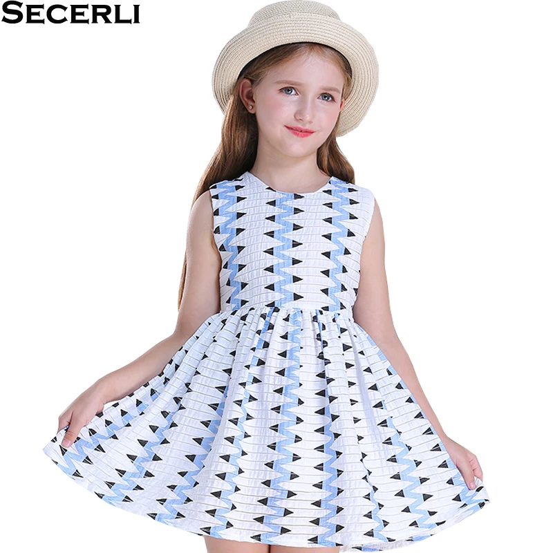 Платье для маленьких девочек летнее праздничное платье без рукавов с цветочным