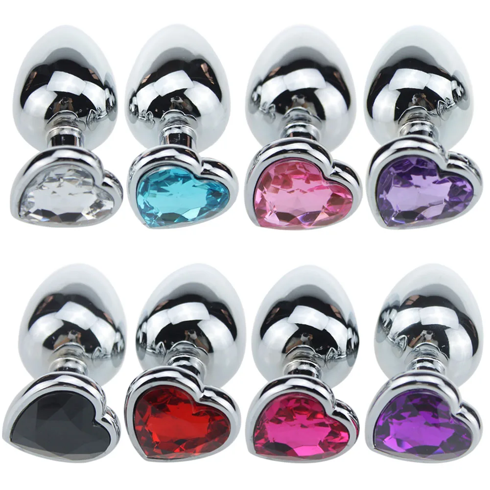 Анальная пробка из нержавеющей стали анальная на присоске анальные бусины для