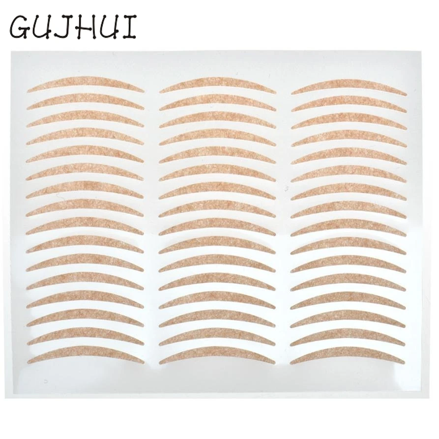 24 пары узкой бумажная Гвоздика наклейка для двойного века лента техническая глаз