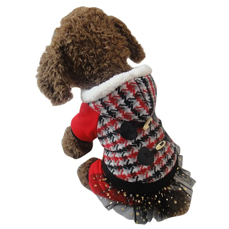 Собака Кошка одежда для маленьких собак кошки зимнее пальто теплый pet домашние