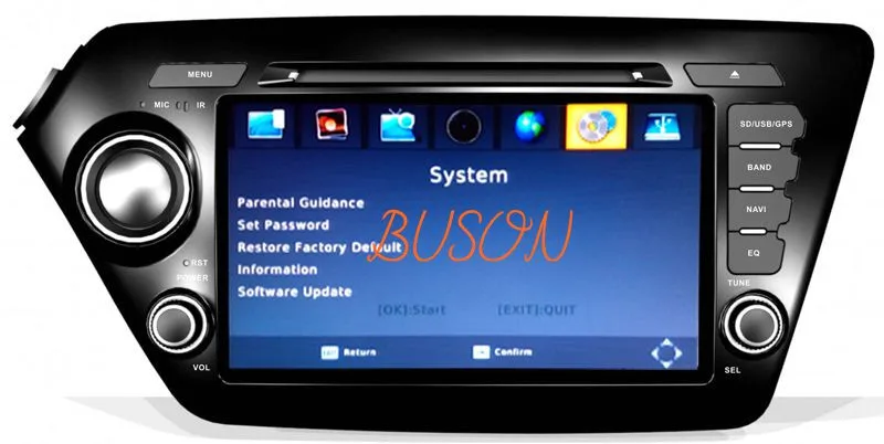 Автомобильный тв-тюнер DVB-T HD MPEG4