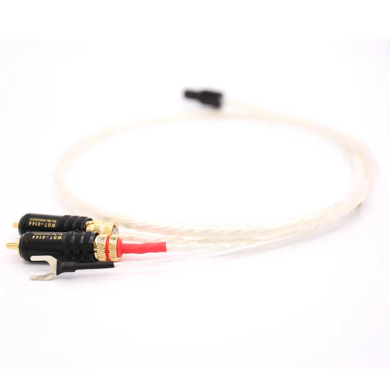 Кабель Tonarm 1 5 м контактный DIN и RCA Phono аналоговый кабель|cable pin|din pindin pin |