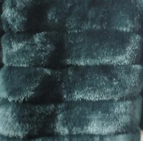 Dark green ZADORIN 5XL 6XL женский меховой жилет зимний теплый жилет из искусственного меха для женщин плюс размер модное длинное пальто из искусственного меха с круглым вырезом без рукавов - Цвет: Dark green
