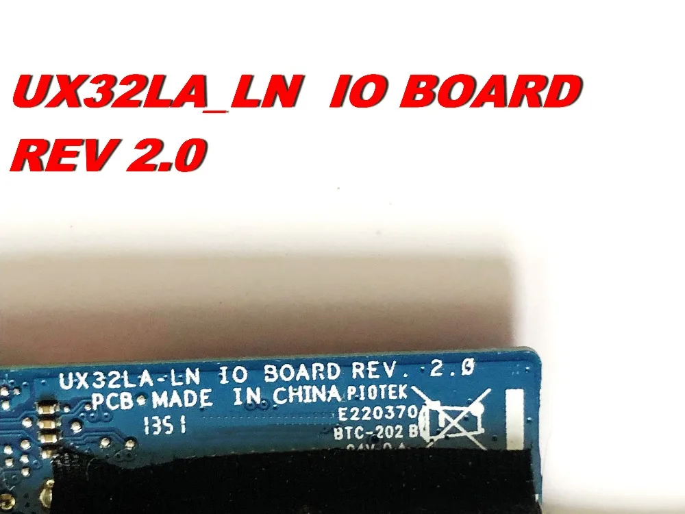 Оригинальная SD карта для ASUS UX32LA USB плата _ LN IO REV 2 0 протестирована хорошая