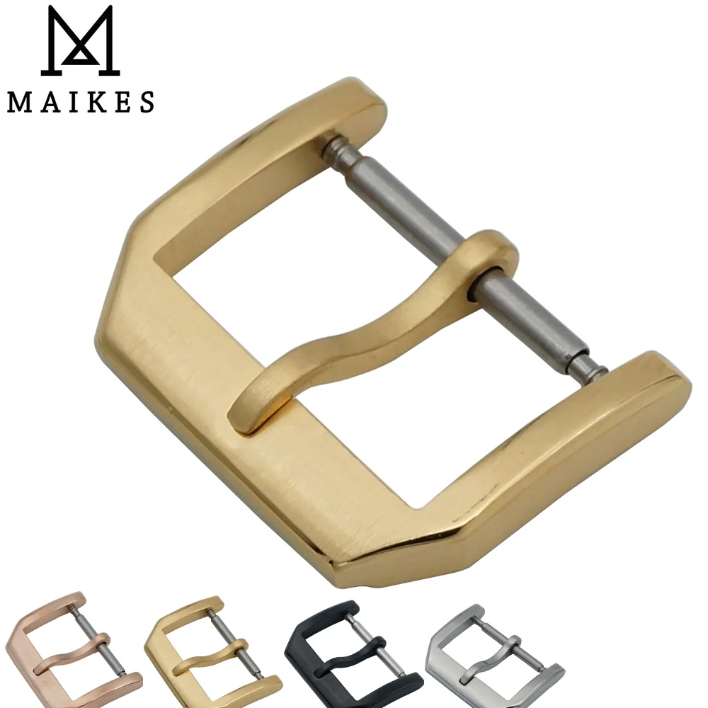 MAIKES Высококачественная Пряжка из нержавеющей стали 316L с матовой отделкой