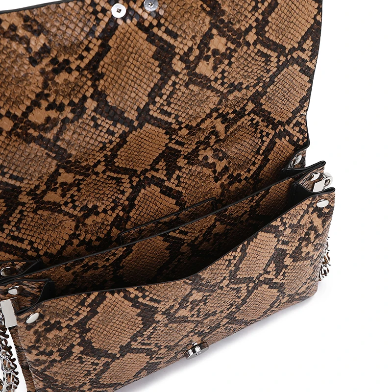 Женская сумка-клатч со змеиным принтом ARPIMALA сумка через плечо с