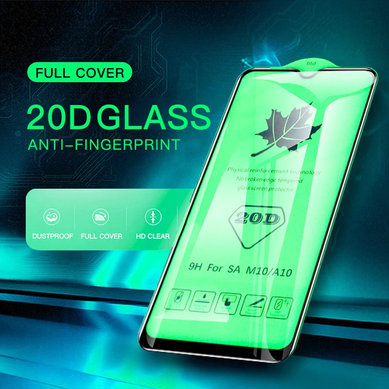 Закаленное стекло 20D для Samsung Galaxy A30 A50 A10 A20 A40 A70 M10 M20 M30 | Мобильные телефоны и