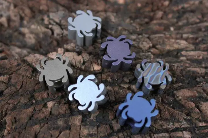 I "Spider" EDC титановый нож из титанового сплава бусины паук нож шнур кулон веревка нож бусины мульти инструменты Открытый Кемпинг-параккорд