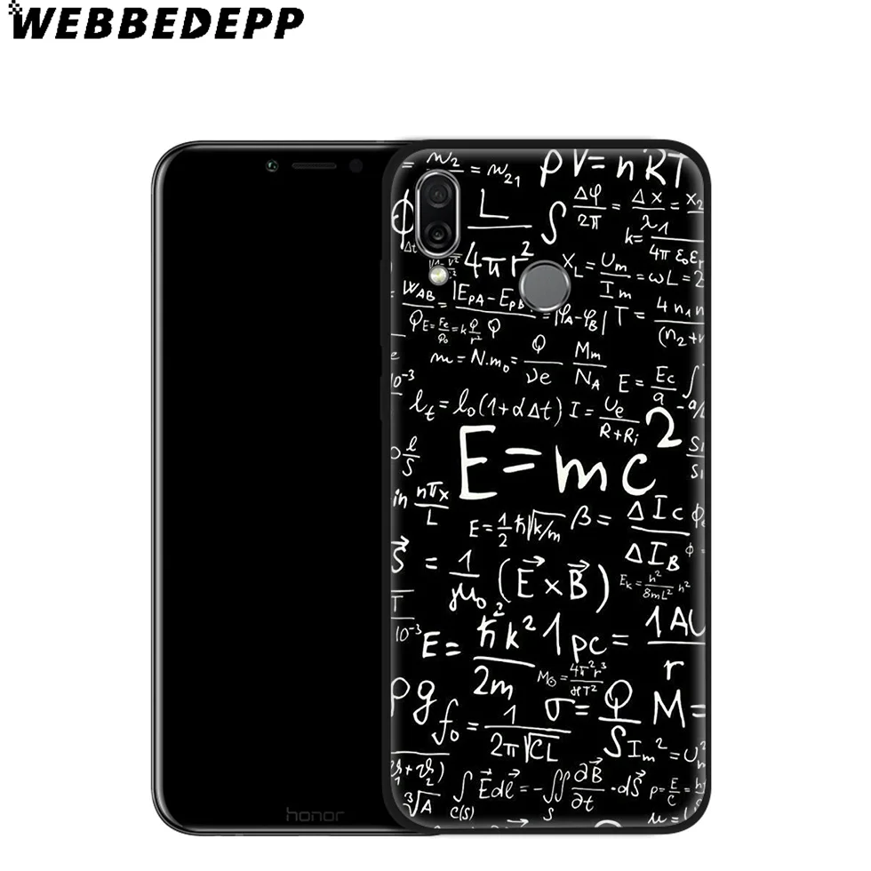 WEBBEDEPP Math Question Art мягкий чехол для Huawei P8 P9 P10 P20 P30 Lite Pro P Smart Z Plus 2019 Y6 Prime 2018 2017 Mini |