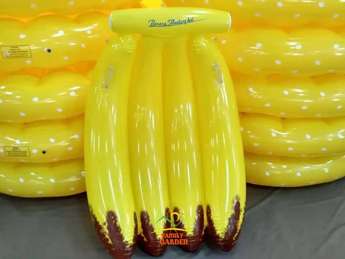 Надувной плавающий банан гигантский бассейн плавательное кольцо игрушка летняя