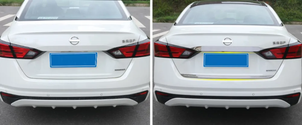 Автостайлинг багажник Накладка порога Накладка для Nissan Altima L34 корпус двери боковая формовка отделка порог протектор Аксессуары