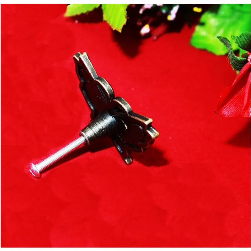 Antique Handle Single Hole Zinc Alloy Screw Butterfly Drawer is The Home Cabinet 52*44mm | Обустройство дома