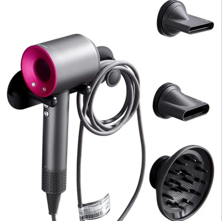 Держатель фен Dyson Фен держатель настенный кронштейн клей/Винты Монтажные Стойки органайзер для Dyson Supersonic волос Удар drye