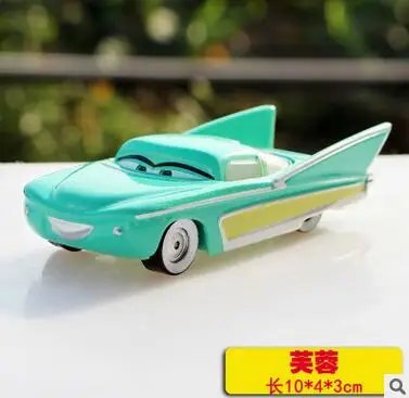 1 Disney Pixar Тачки 2 металлические игрушечные машинки цыпленок Хикс Молния Маккуин король литье под давлением игрушки из металлических сплавов подарок на день рождения 17 стилей - Цвет: 1