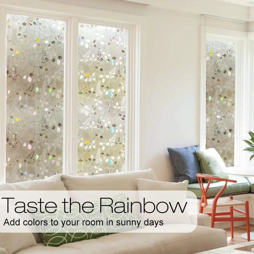 Тонированные 3D текстуры без клея статический цепляются конфиденциальности