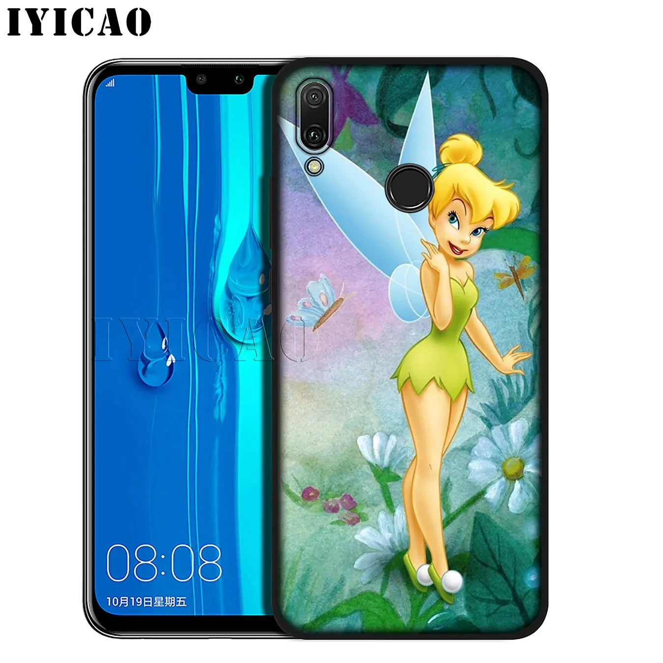 IYICAO Tinkerbell fairy tinker bell periwinkle Soft Case for Huawei Mate 30 20 10 Pro Nova 5I 5T 5 4 4E 3i 3 2i Lite Smart |