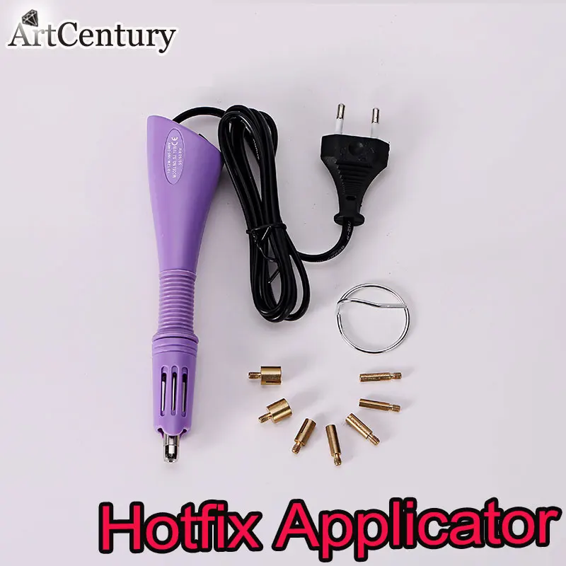Заводская цена быстрый нагрев! 1 шт./лот розовый Hot fix Аппликатор жезл распылитель
