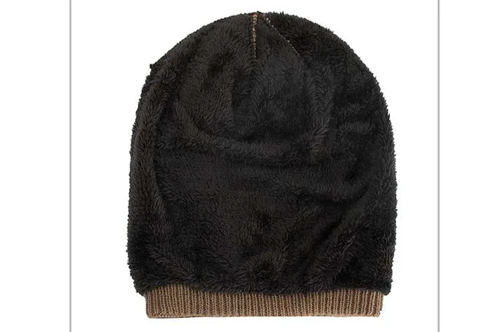 Осенне-зимняя модная однотонная шапка Skullies& Beanies, мужская вязаная шапка из шерсти и хлопка, теплая уличная Кепка s, шапки для мужчин