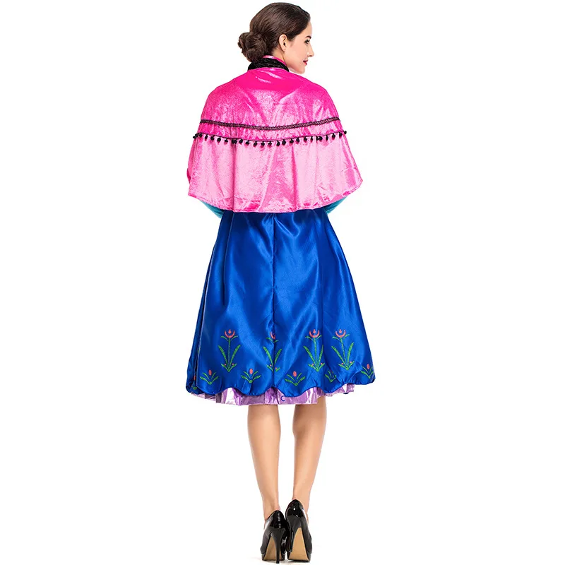 Новинка Модные вечерние костюмы Эльзы и Анны для дня рождения Костюм Снежной