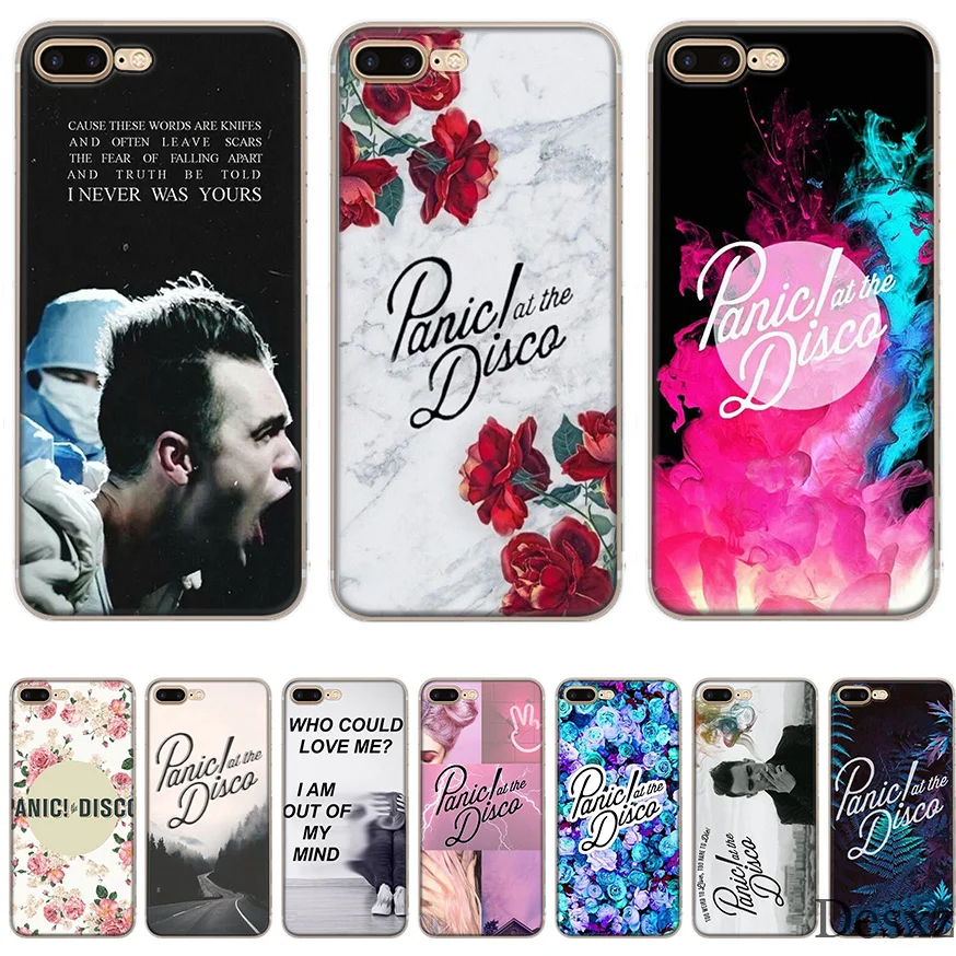 Чехол для телефона iPhone 11 Pro 7 8 6 6s Plus X XR XS Max 5 5S SE чехол Panic At The Disco