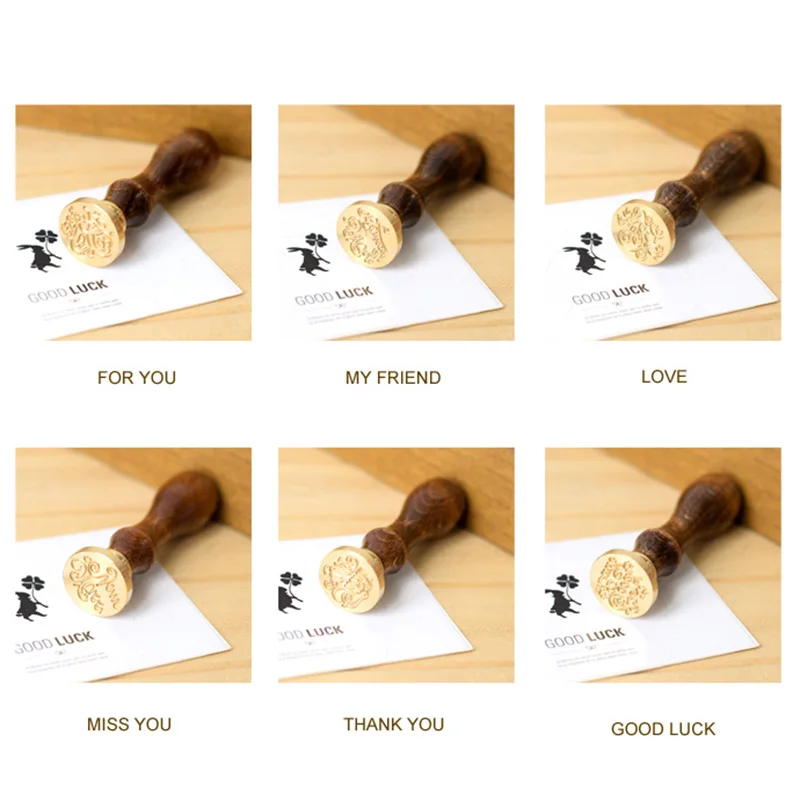 Новое уплотнение воска классический начальный Воск Печать Алфавит Письмо Ретро