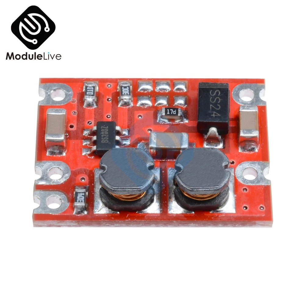 DC-DC 3,3 V/5 V/4,2 V/9 V/12 V Автоматический Бак Повышающий Модуль питания S09 повышающая и понижающая плата вход 3 V-15 V Выход электронный DIY PCB