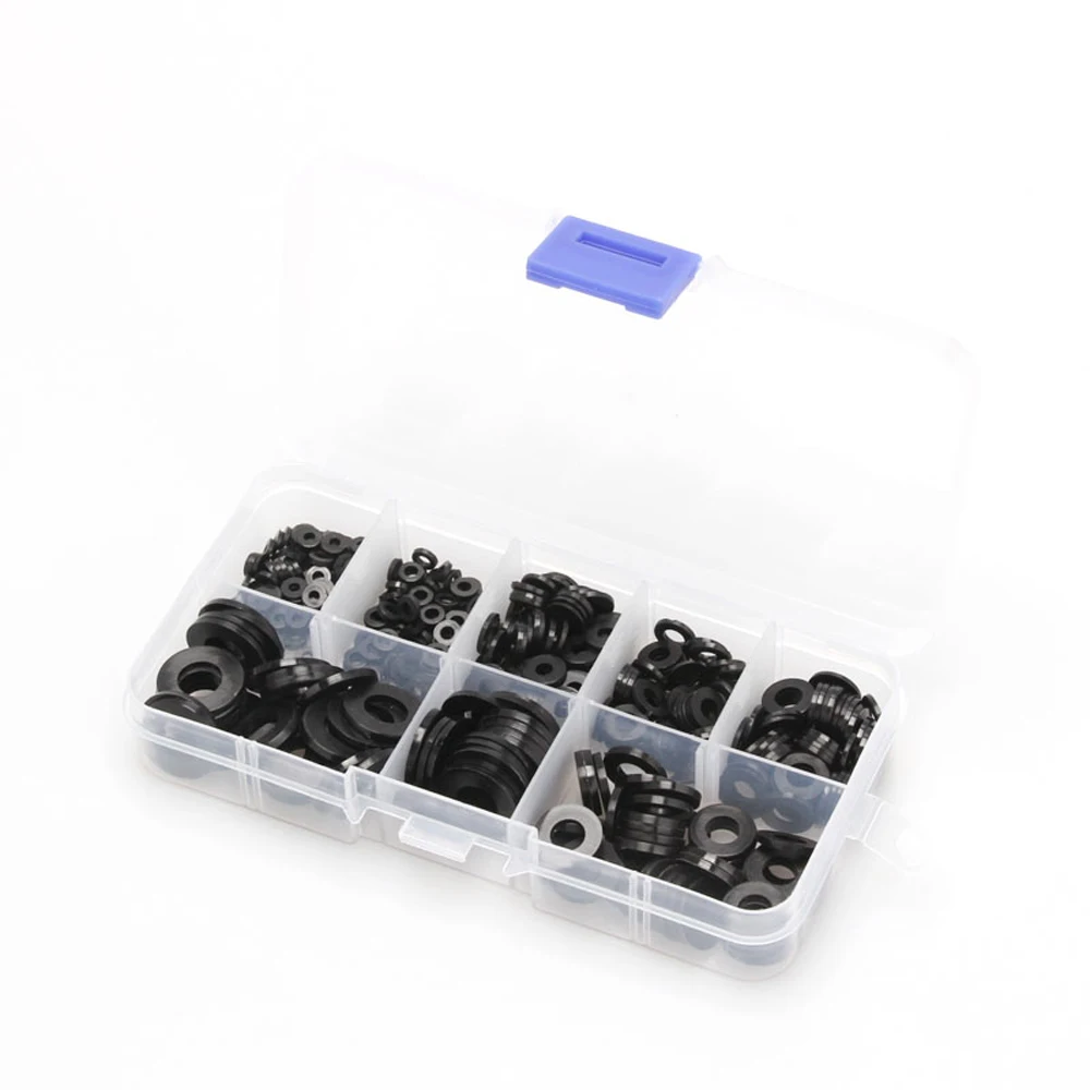 500 шт высокотемпературное сопротивление нейлоновое уплотнительное кольцо