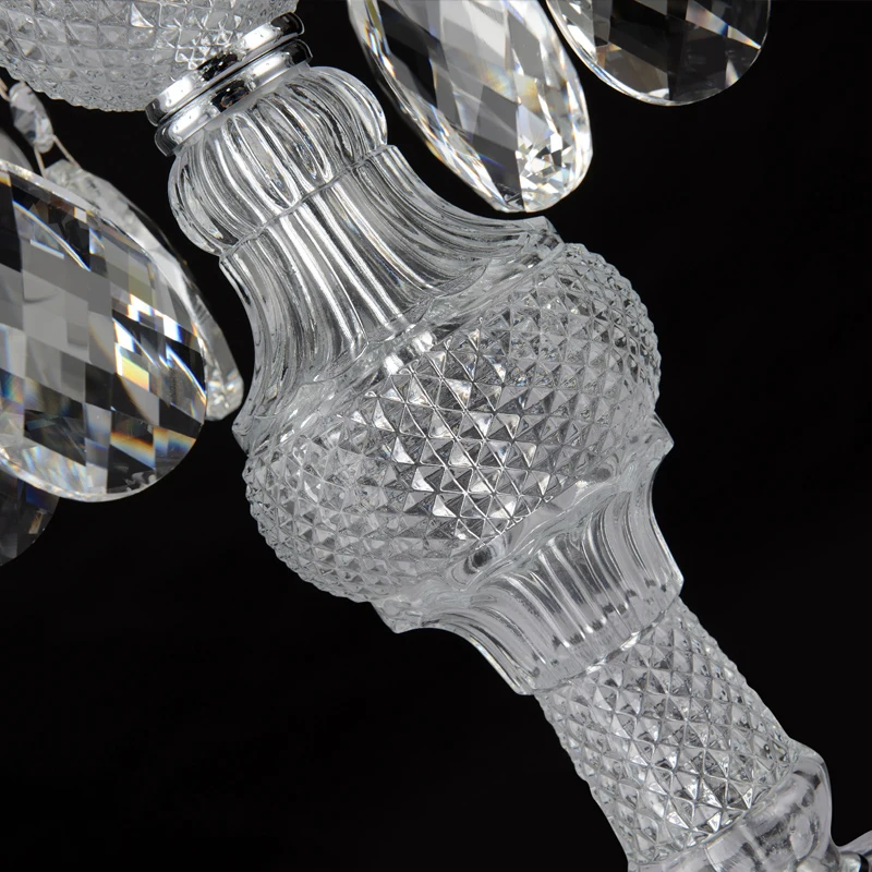 Кристалл Настольные лампы для Спальня светодиодный свет стол подсвечник