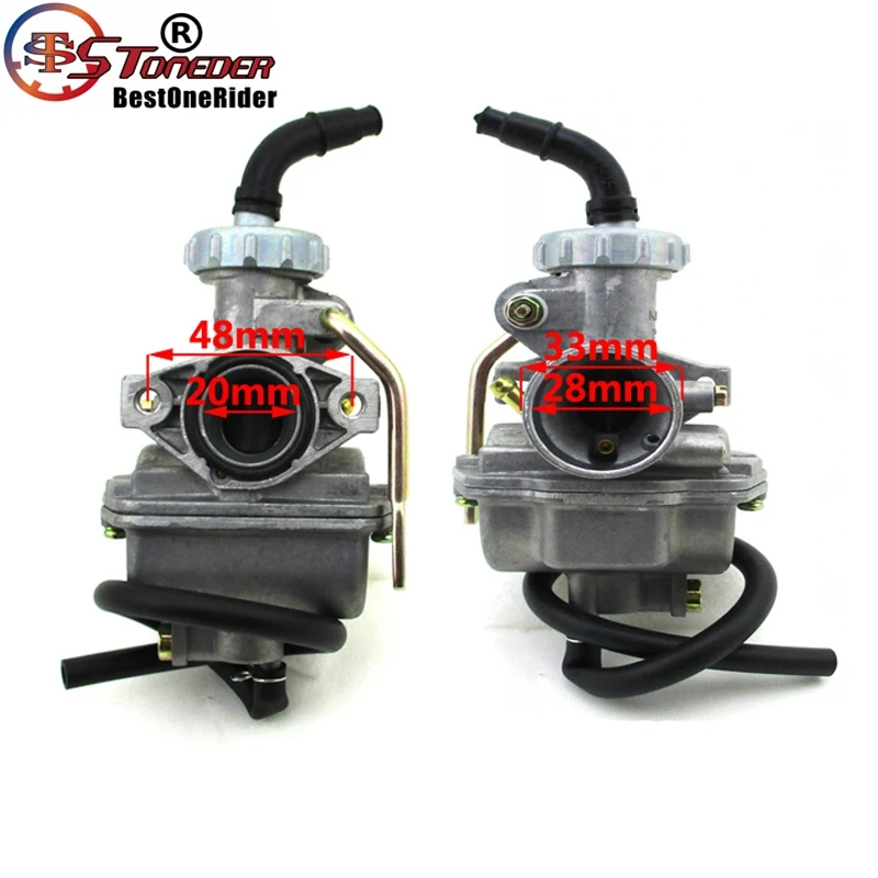 STONEDER карбюратор KeiHin Carb 35 мм воздушный фильтр для 50cc 70cc 90cc 110cc Яма Грязь мотор тропа велосипед Honda XR 75 80 80R XL75 XL80