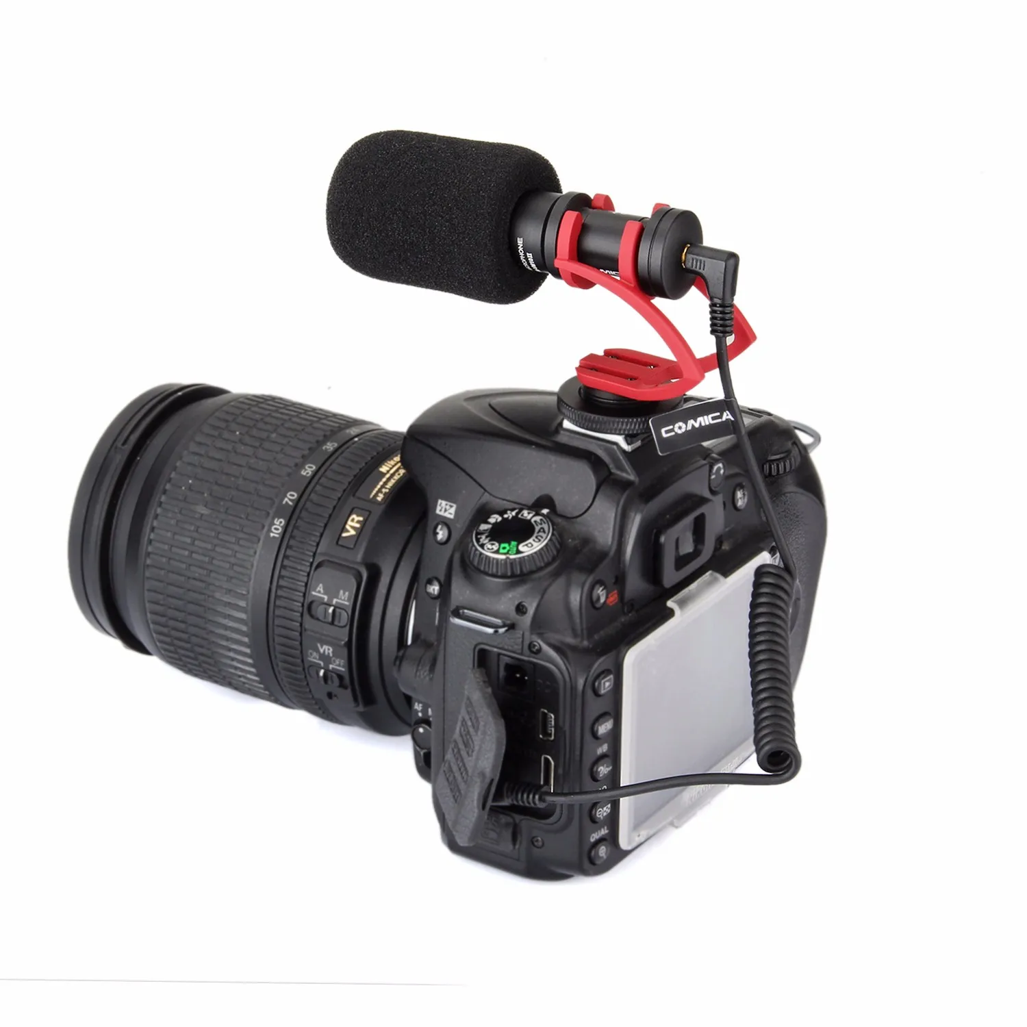 Всенаправленный видеомикрофон Comica CVM-VM10 II для смартфонов DJI OSMO GoPro и микрокамер с